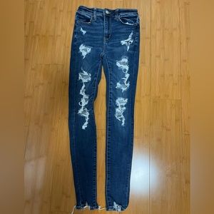 0 Regular American Eagle Super High Rise Jegging